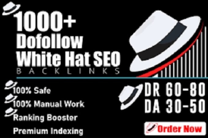 Gig Preview - Catapult google ranking with white hat dofollow SEO backlinks