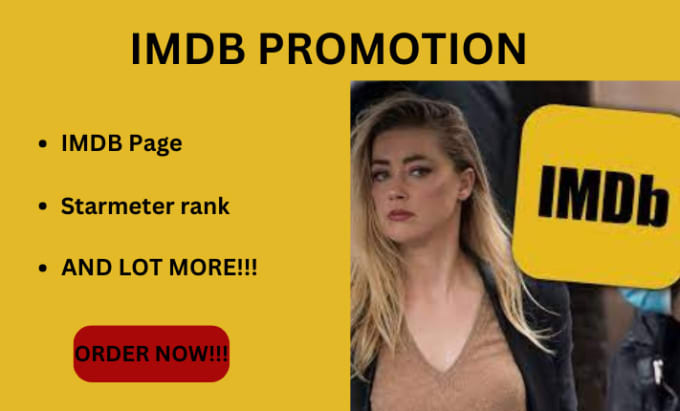 Gig Preview - Promote your imdb profile to improve star meter ranking