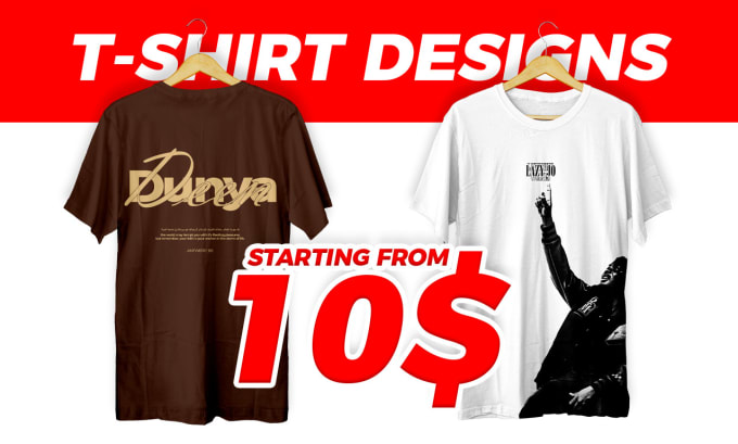 Gig Preview - Create designs for your t shirts