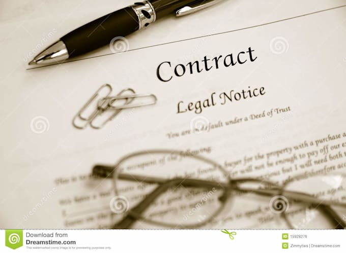 Gig Preview - Be your lawyer for legal agreements, contract, terms and conditions