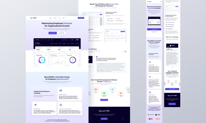 Bestseller - do figma website design, figma landing page, website ui design, figma design