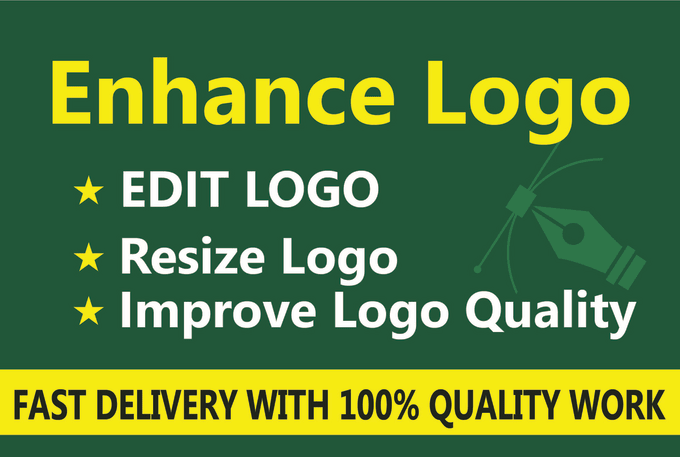 Bestseller - enhance, remake, upgrade, improve, resize logo into vector