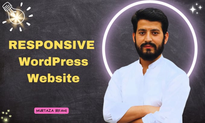 Gig Preview - Build a responsive business wordpress website design