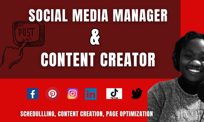 Gig Preview - Be your trusted social media manager and content creator