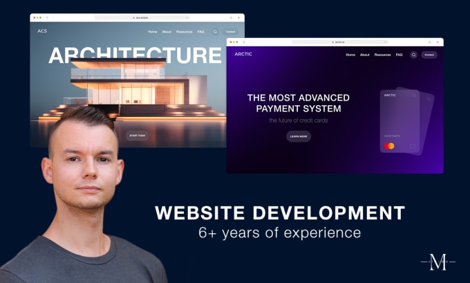 Gig Preview - Design and develop your website