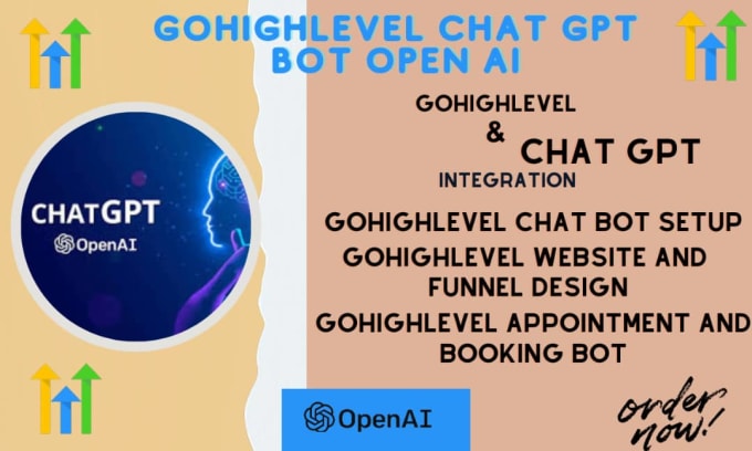 Gig Preview - Gohighlevel chatgpt integration,chatgpt gohighlevel appointment setting