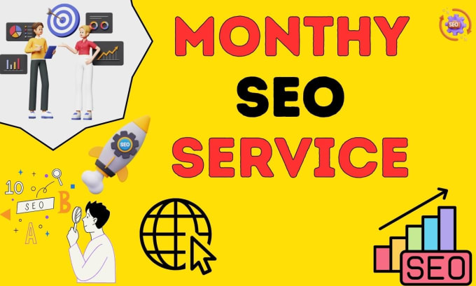 Gig Preview - Provide full monthly website SEO service for ranking