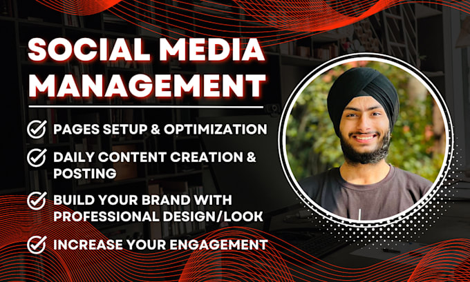 Gig Preview - Be your social media marketing manager and personal assistant