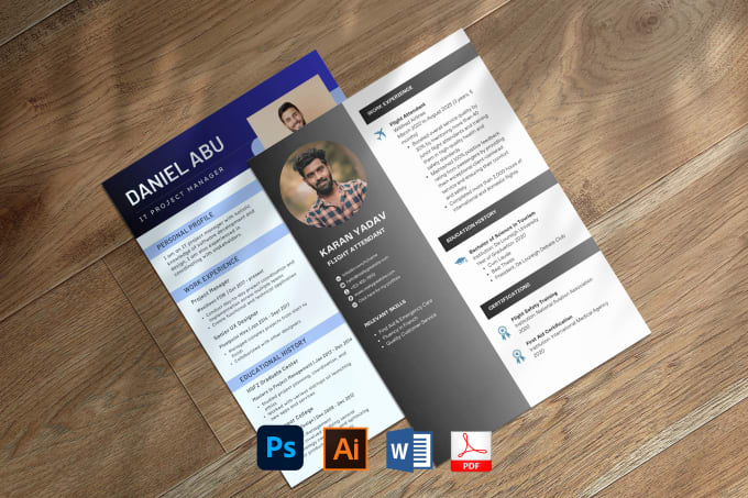 Gig Preview - Create your CV, resume design, cv maker