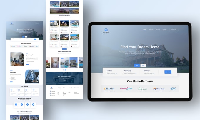 Gig Preview - Create a real estate investor landing page, website, and mobile app