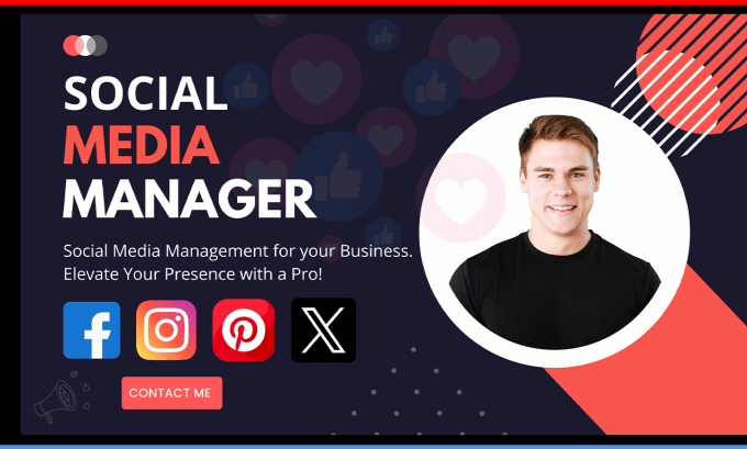 Gig Preview - Be your professional social media marketing manager and quality content creator