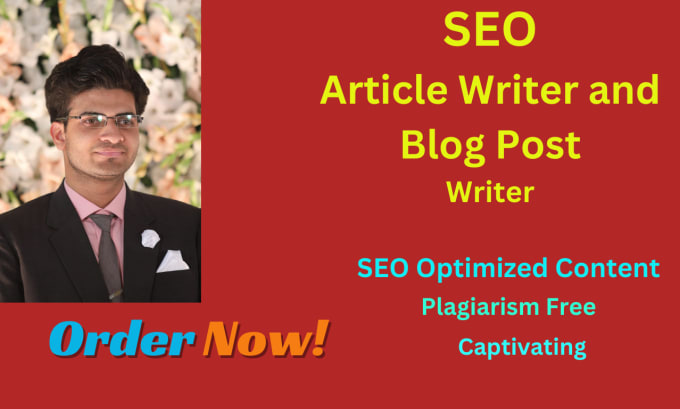 Gig Preview - Be your expert SEO content writer and website content writer