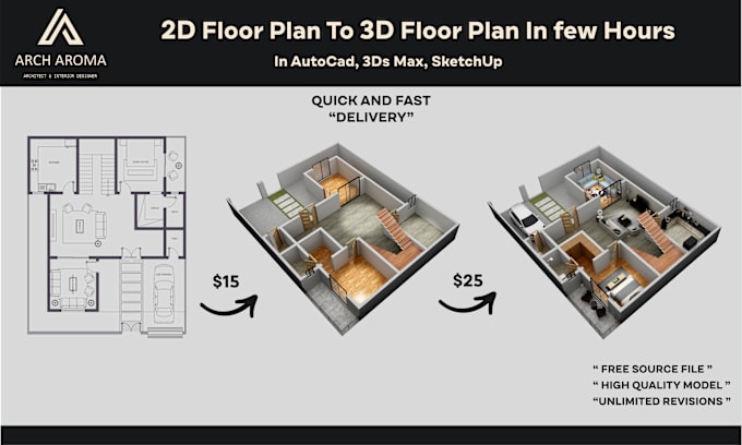 Gig Preview - Make floor plans for real estate agents in a few hours