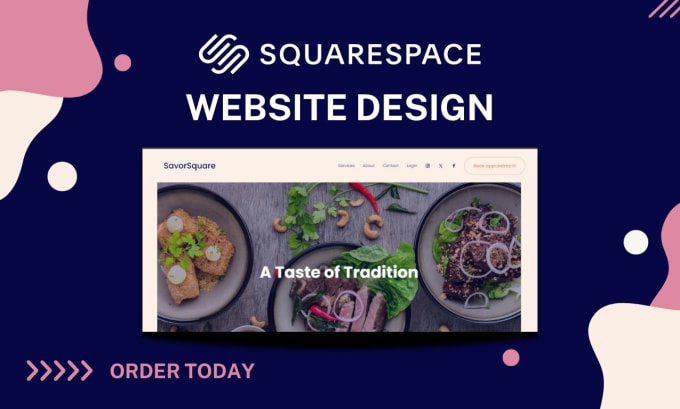 Gig Preview - Build squarespace website design redesign update squarespace website development