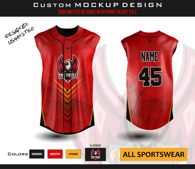 Gig Preview - Design softball and baseball jersey and uniforms