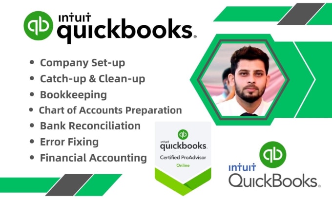 Gig Preview - Do accounting and bookkeeping in quickbooks online