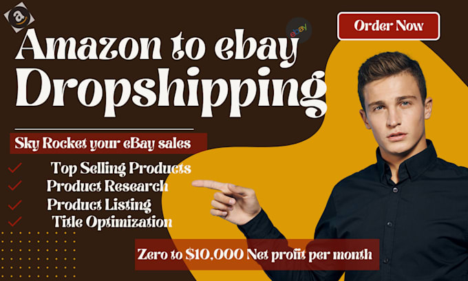 Gig Preview - Do ebay seo listings, amazon to ebay dropshipping, ebay VA