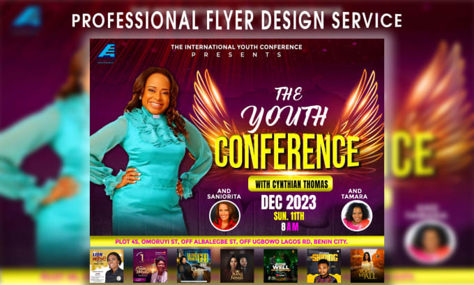 Bestseller - do exceptional event flyer, church flyer, postcard design