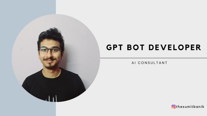 Gig Preview - Build ai chatbot ai saas ai app with gpt builder integration