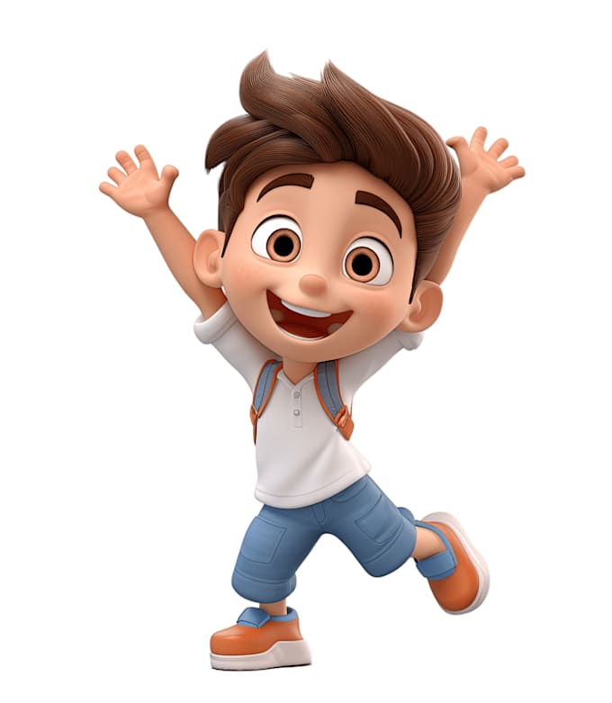 Gig Preview - 3d animation for kids 3d kids animation 3d nursery rhymes 3d cartoon music video