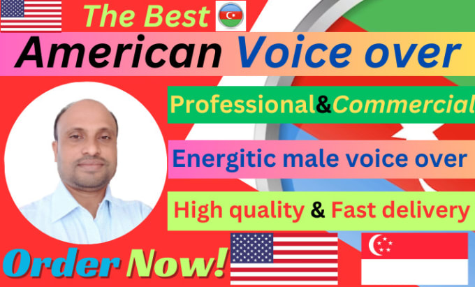 Bestseller - record the best an american voice over for you