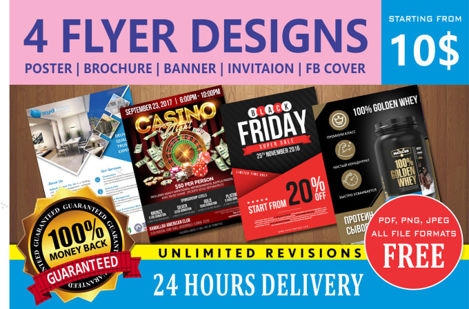 Gig Preview - Design flyer, brochure, catalogs, poster, banners, leaflets, print design etc