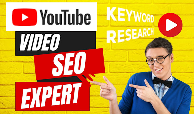 Gig Preview - Optimize your youtube video SEO for rapid ranking