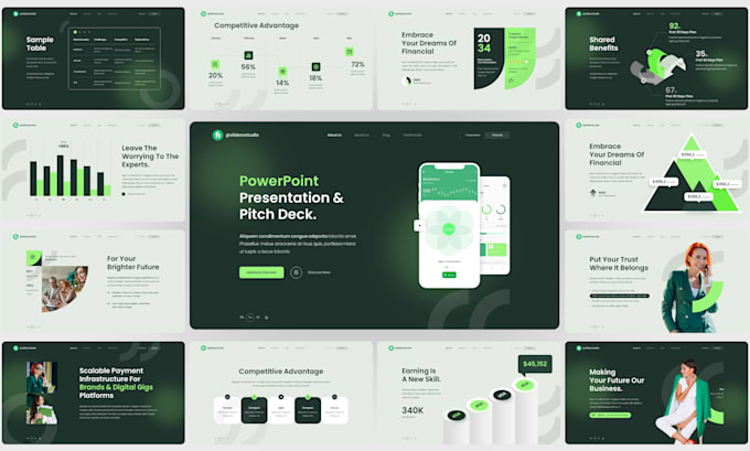 Bestseller - design powerpoint presentation and pitch deck professionally