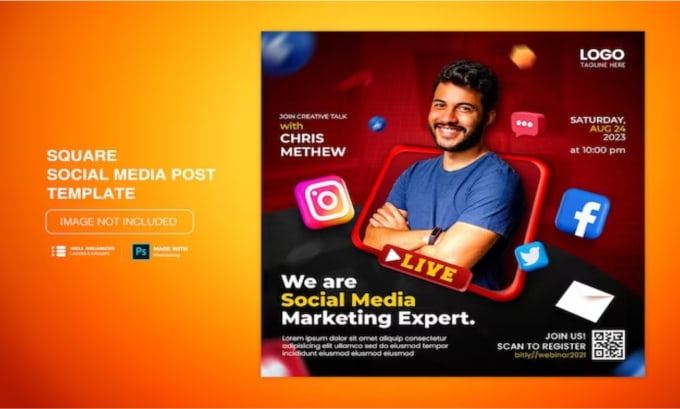 Gig Preview - Design creative ads for social media, facebook, instagam