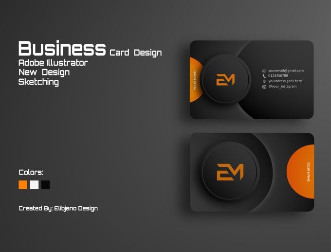 Bestseller - design you new modern business card