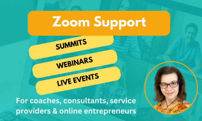 Gig Preview - Support you on zoom for your live virtual summit