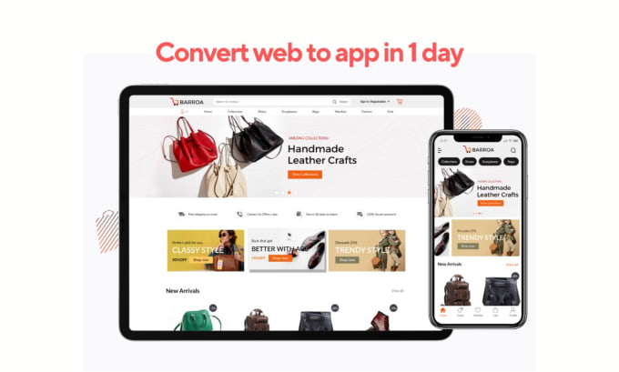 Bestseller - convert any website into an android app in 1 day