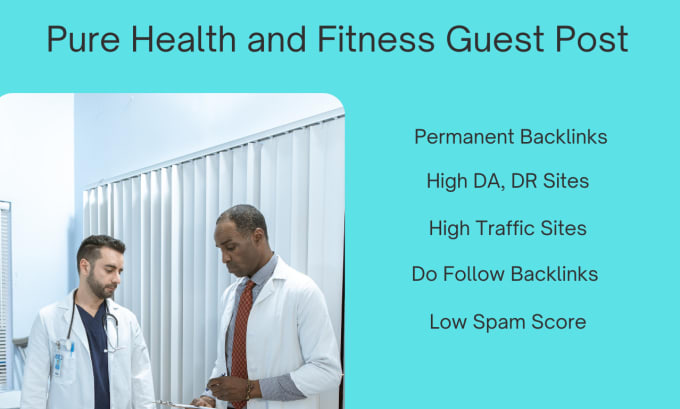 Gig Preview - Publish health guest posts with high da dr traffic on pure niche sites