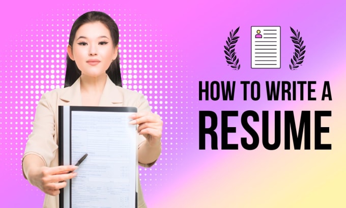 Gig Preview - Create professional resume maker