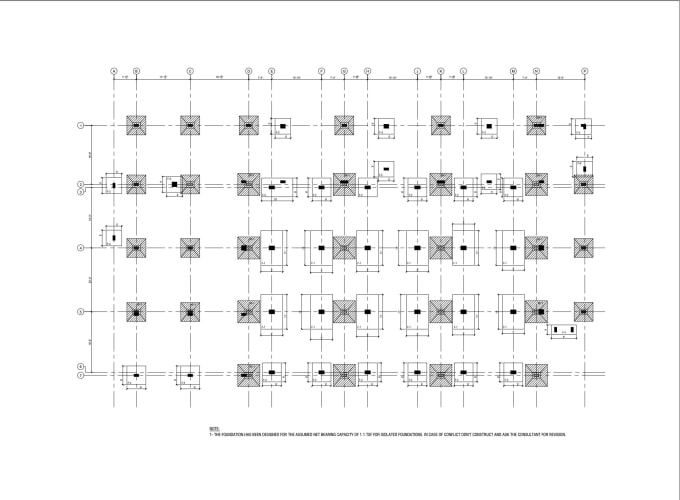 Gig Preview - Do civil structure design for foundation, beams, framing and columns