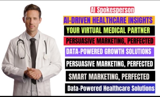 Gig Preview - Create a custom background for an ai powered medical spokesperson video