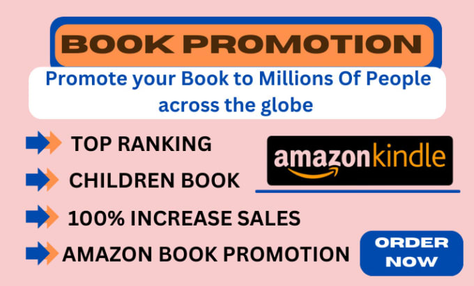 Gig Preview - Advertise and promote your ebook, amazon kindle book promotion, childrens books