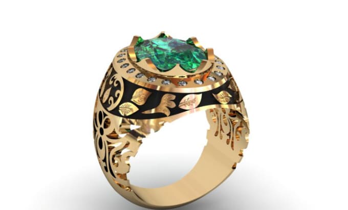 Gig Preview - Create stunning 3d jewelry designs for printing