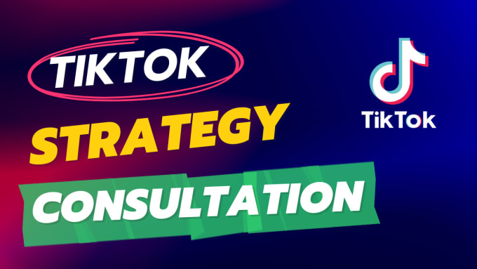 Gig Preview - Do a tiktok marketing strategy consultation and content plan