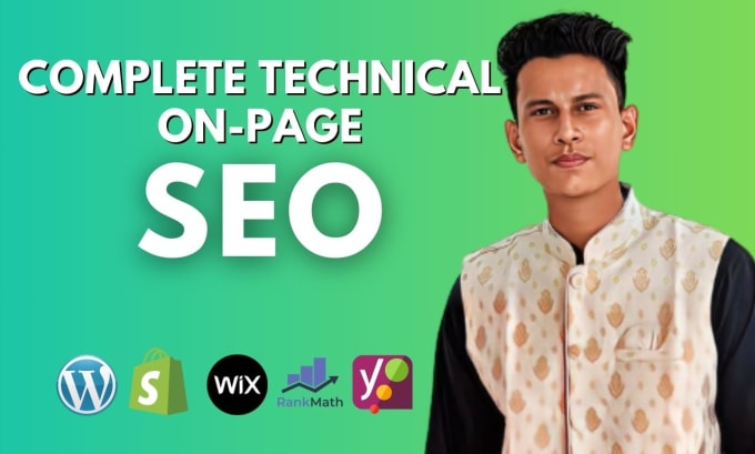 Gig Preview - Do complete onpage SEO and technical optimization for wordpress, shopify, wix