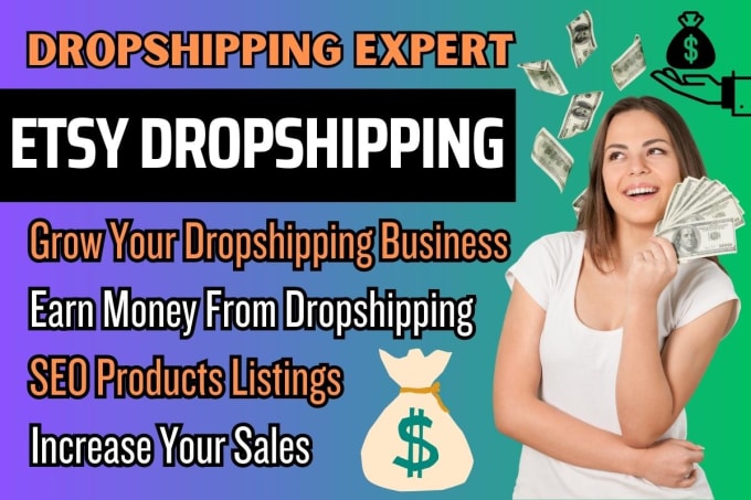 Gig Preview - Do etsy drop shipping on your etsy shop, etsy SEO listings