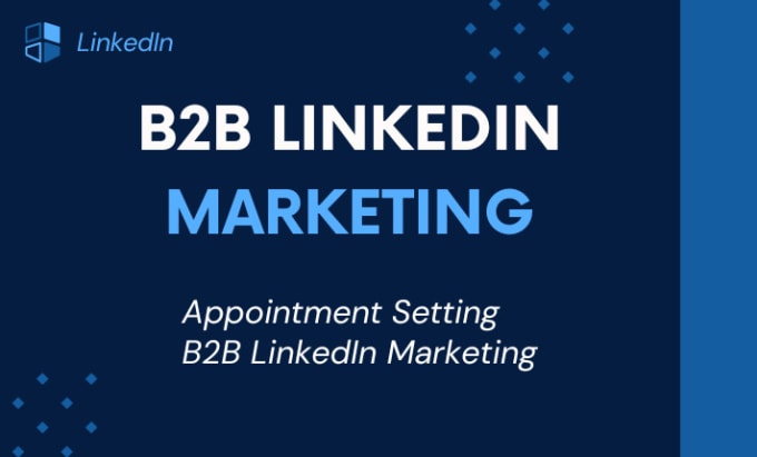 Gig Preview - Be your b2b linkedin manager for marketing