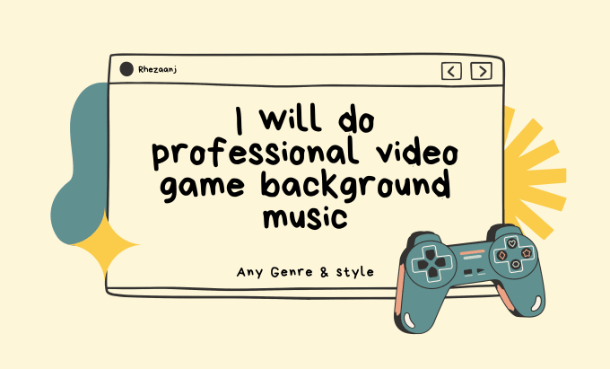 Gig Preview - Do professional video game background music