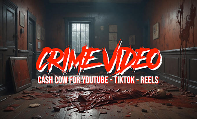 Gig Preview - Create crime video cash cow