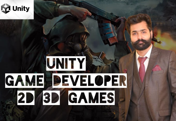 Gig Preview - Do 3d 2d unity game development for ios and android games