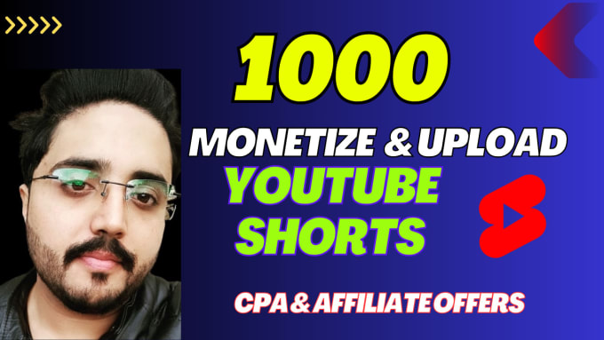 Gig Preview - Monetize and upload youtube shorts and manage you tube seo