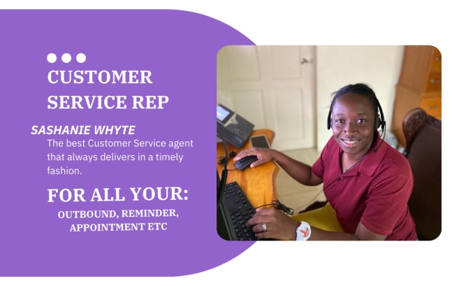 Gig Preview - Be your reliable customer service agent