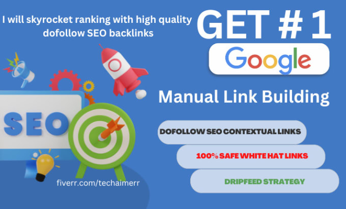 Gig Preview - Skyrocket ranking with high quality dofollow SEO backlinks