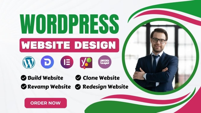 Bestseller - build a beautiful custom wordpress website design or blog