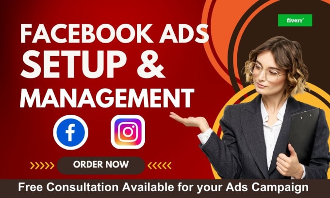 Gig Preview - Setup your facebook and instagram ads manager